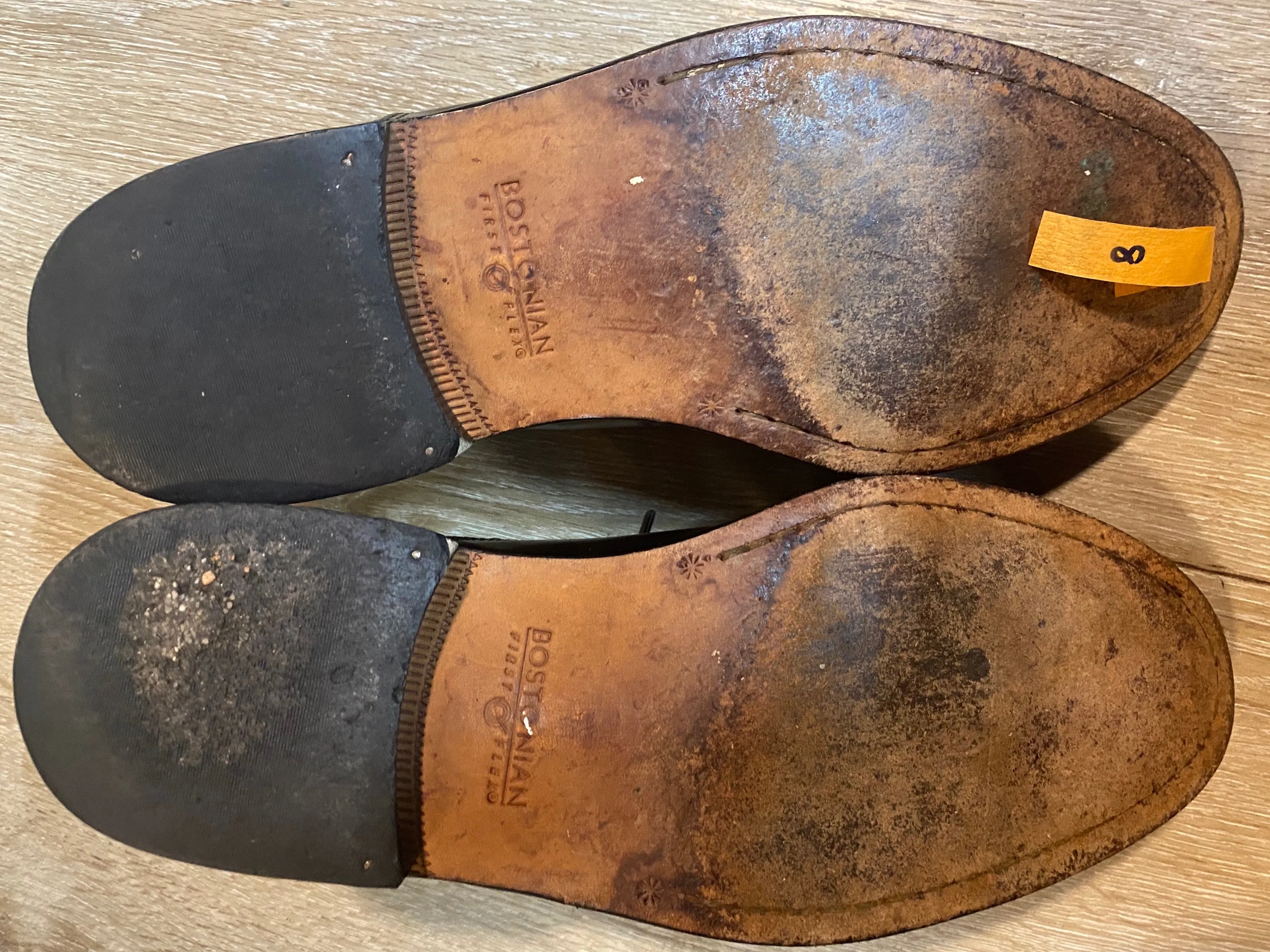 Cap Toe Bostonian Oxford Shoes 8M 41 (China)