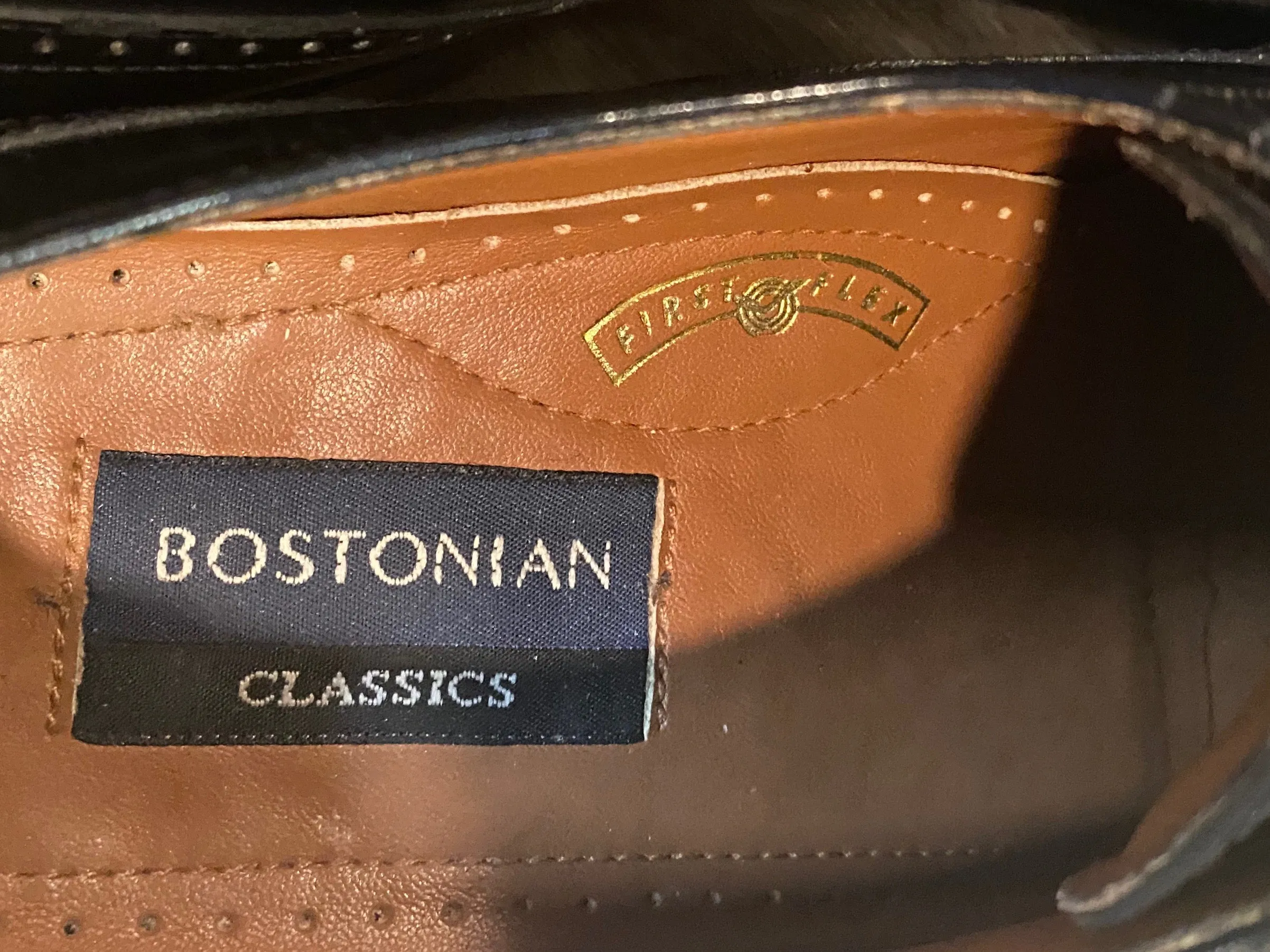 Cap Toe Bostonian Oxford Shoes 8M 41 (China)