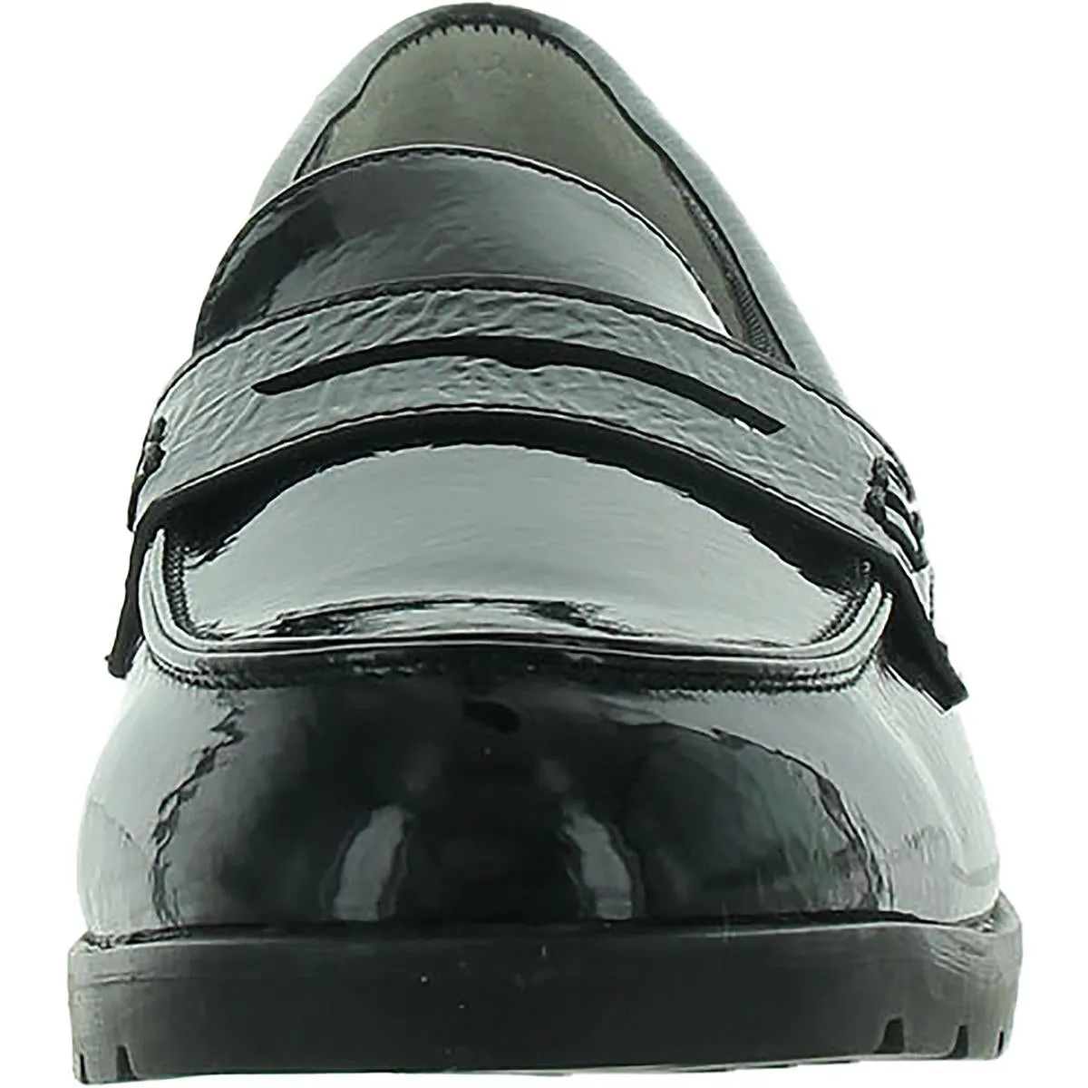 Cliffs by White Mountain Womens GALAH Patent Slip on Loafers