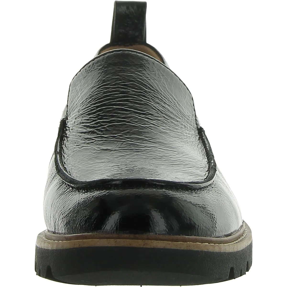 Comfortiva Womens Lindee Leather Slip On Loafers