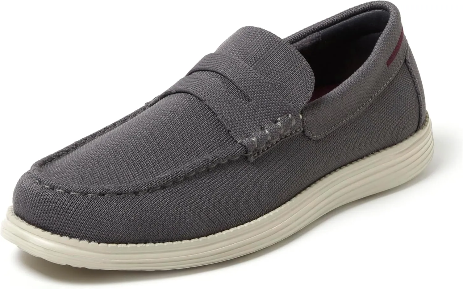 Dearfoams Men's Rollins Slip on Shoe Comfortable Lightweight Machine Washable with Arch Support Loafer