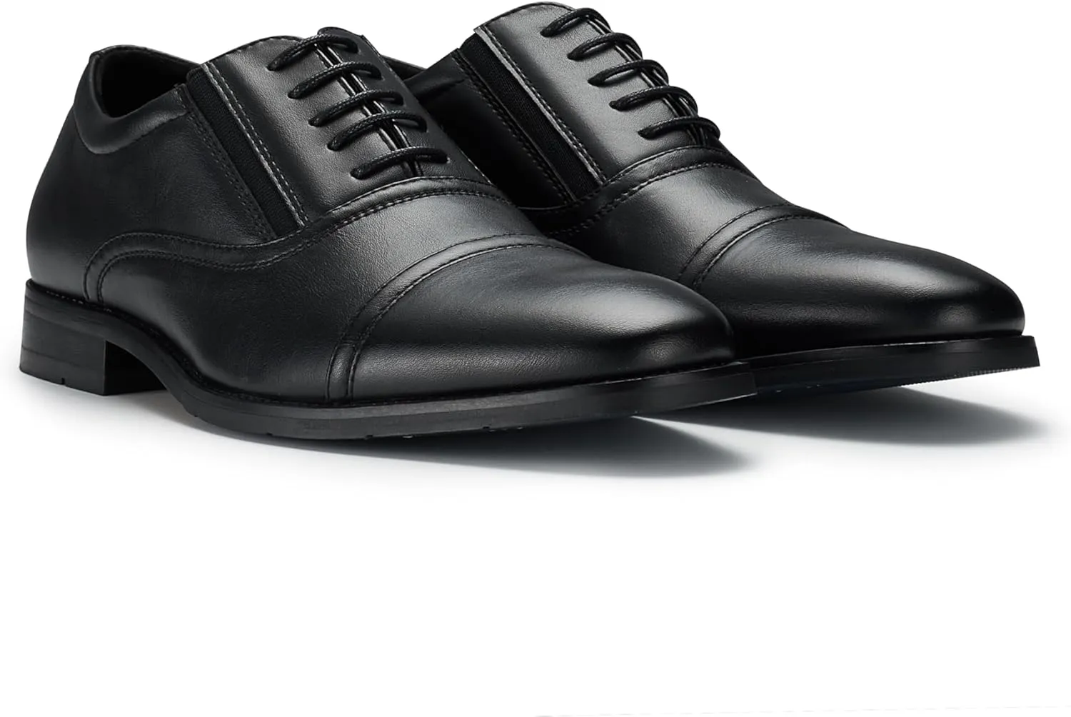 Ferro Aldo Mens Classic Vegan Leather Lace-Up Oxford Formal Dress Shoes