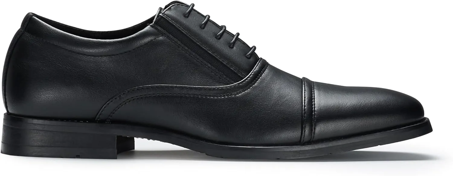 Ferro Aldo Mens Classic Vegan Leather Lace-Up Oxford Formal Dress Shoes