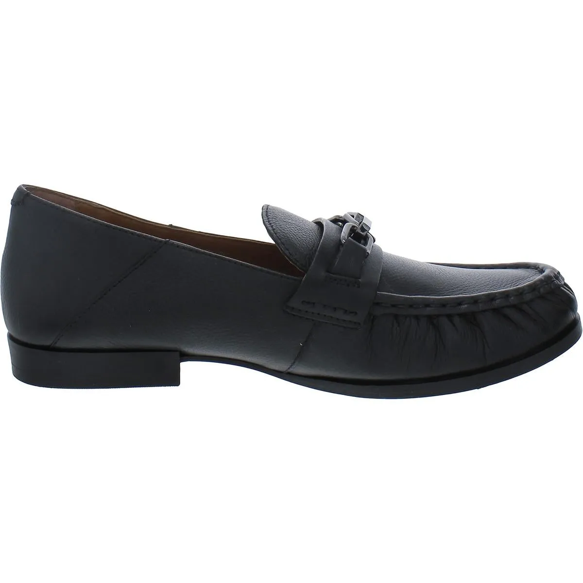 Gentle Souls by Kenneth Cole Womens Janella Leather Slip-On Loafers