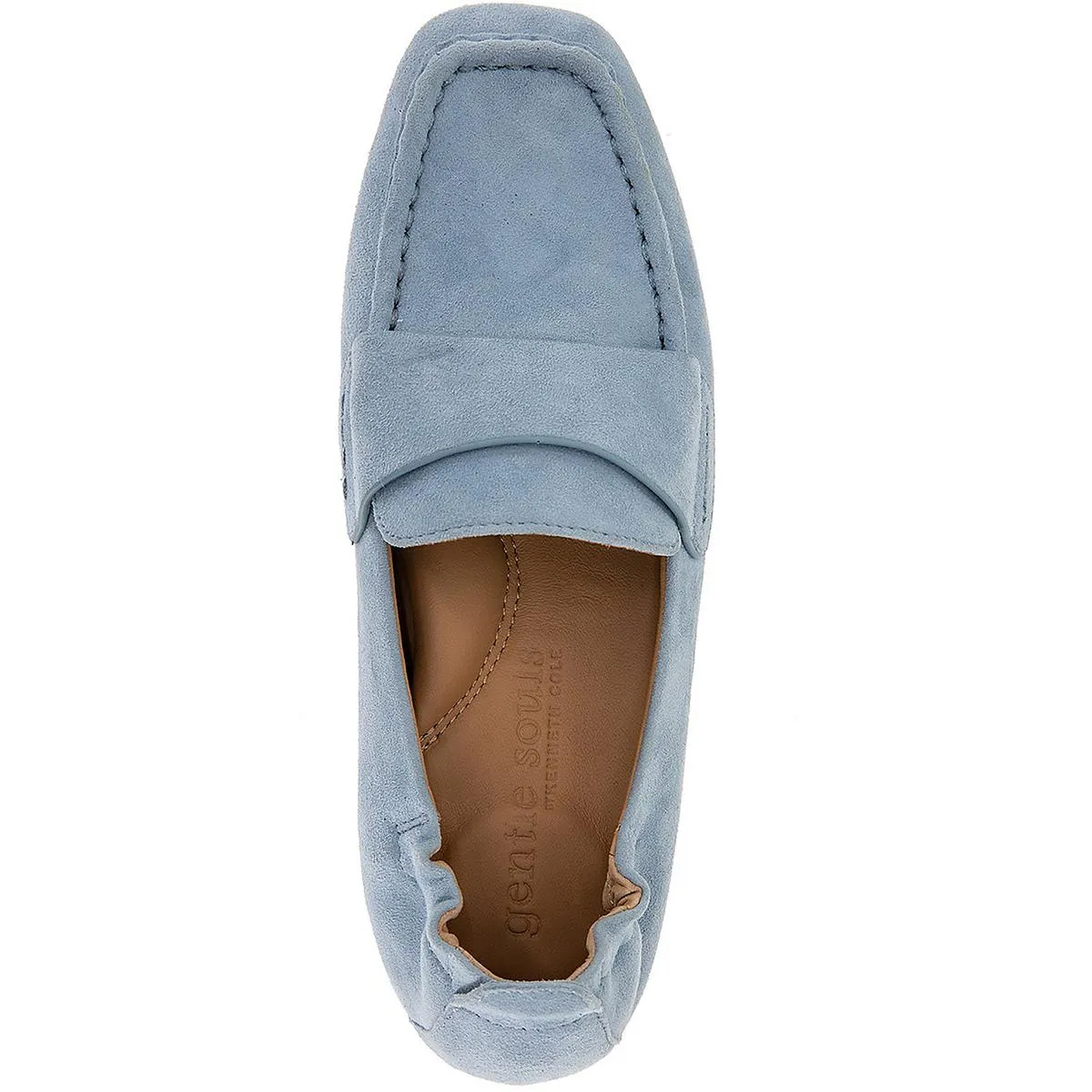 Gentle Souls by Kenneth Cole Womens Sophie Leather Slip On Loafers
