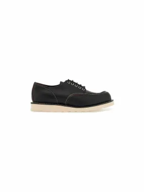 Laced Moc Leather Oxfords