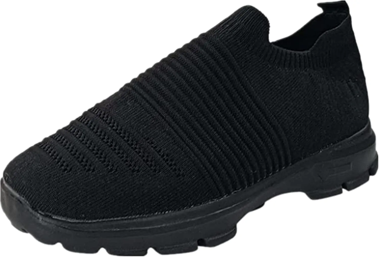 Ladmiple Shoes For Women Slip On Sneakers Running Shoes Non Slip Tennis Walking Sneakers Fashion Slip On Platform Shoes