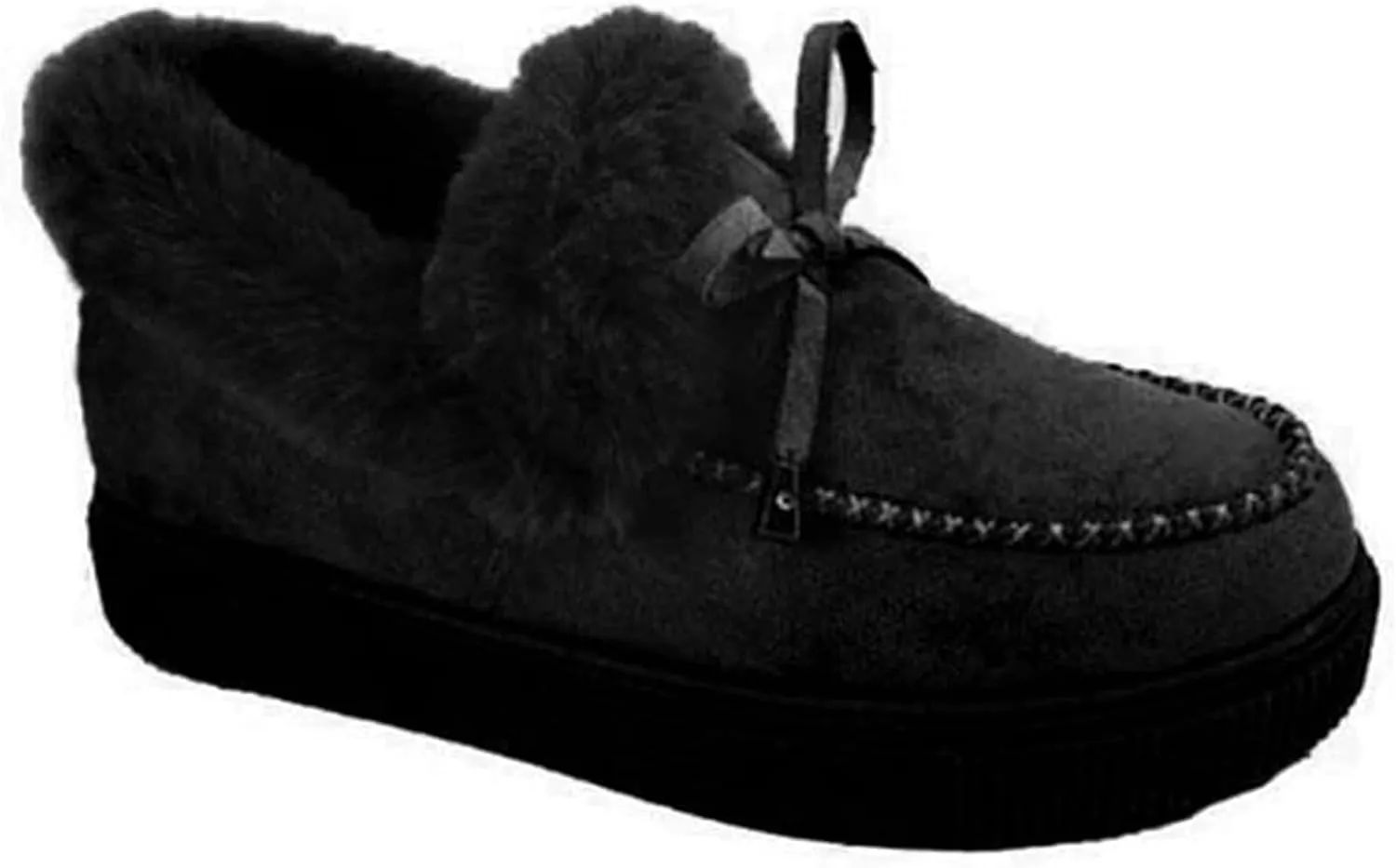 Lausiuoe Boots For Women Ankle Booties Warm Winter Snow Boots Fur Lining Comfortable Short Booties Fashion Loafers Shoes 2024