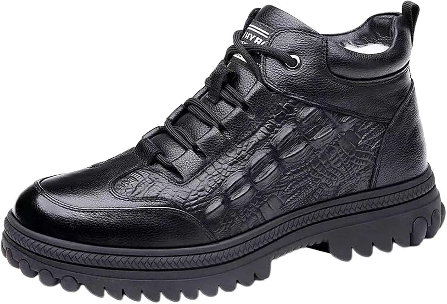 Men's Snow Boots,Waterproof Insulated Fur Boots Platform Insulated Fur Boots Trekking Snow Boots Winter Shoes for Women 2024