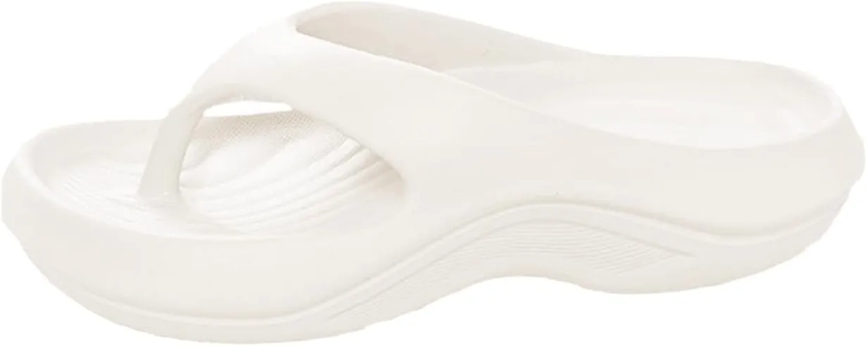 Orthopedic Flip Flops for Women Pressure Relief EVA Sandals Everywear Ara Thong Sandal Arch Support Recovery Sandals Soft Summer Beach Shoes Comfortable Pillow Shoe