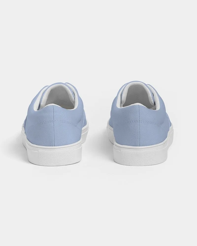 Pale Pastel Blue Men's Canvas Sneakers | Men's | Bright Pale Pastel Blue | C30M15Y0K0