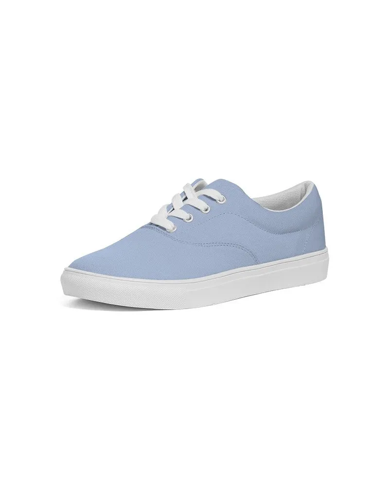 Pale Pastel Blue Men's Canvas Sneakers | Men's | Bright Pale Pastel Blue | C30M15Y0K0