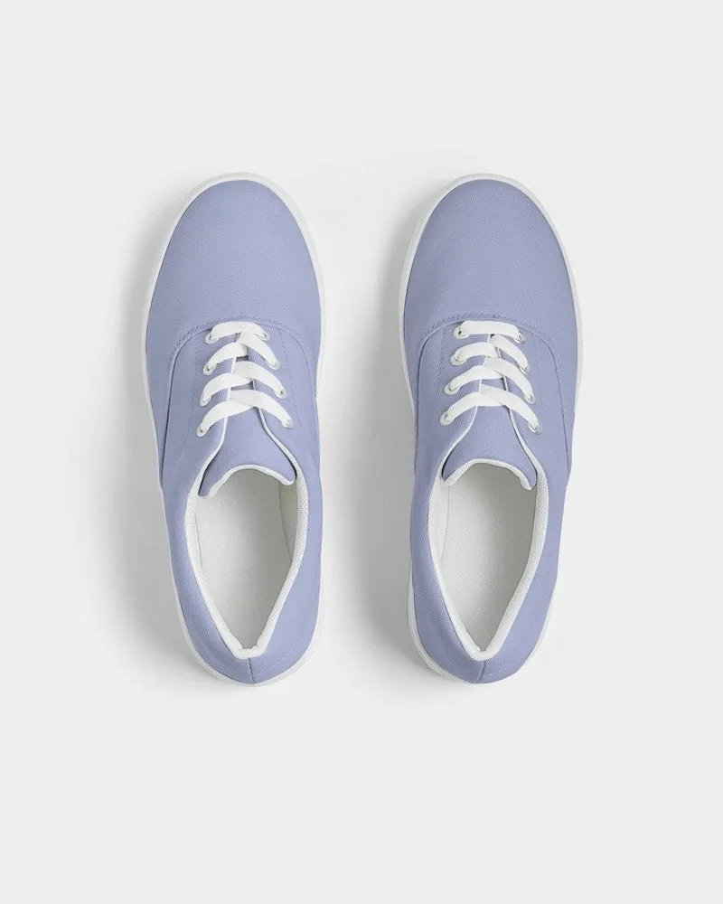 Pale Pastel Blue Women's Canvas Sneakers | Women's | Bright Pale Pastel Blue | C30M22Y0K0