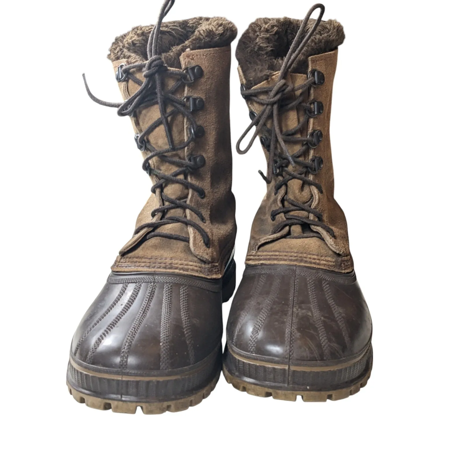 Sorel Winter Boots Mens 12 Kaufman Canada Waterproof Warm Insulated Heavy Duty