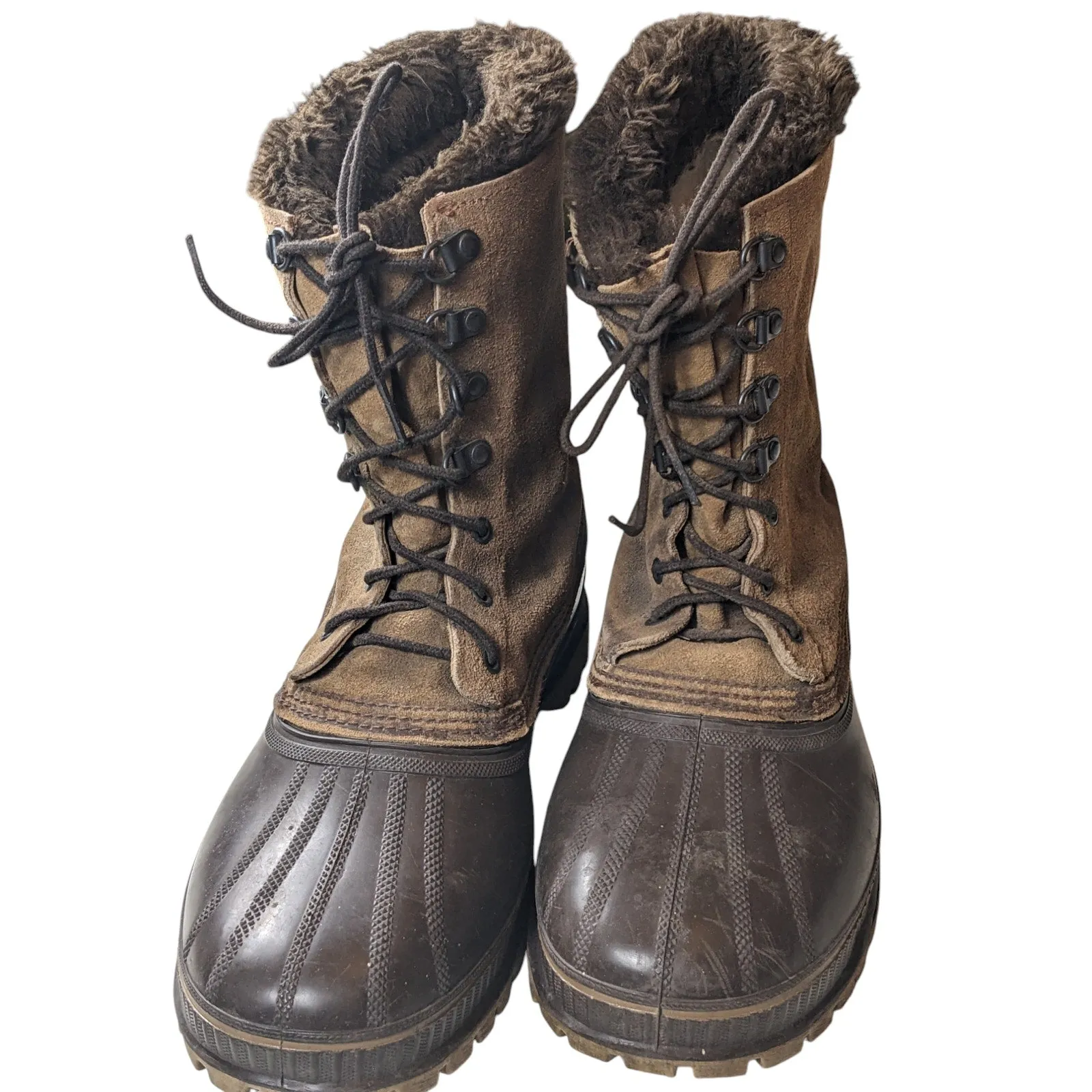 Sorel Winter Boots Mens 12 Kaufman Canada Waterproof Warm Insulated Heavy Duty