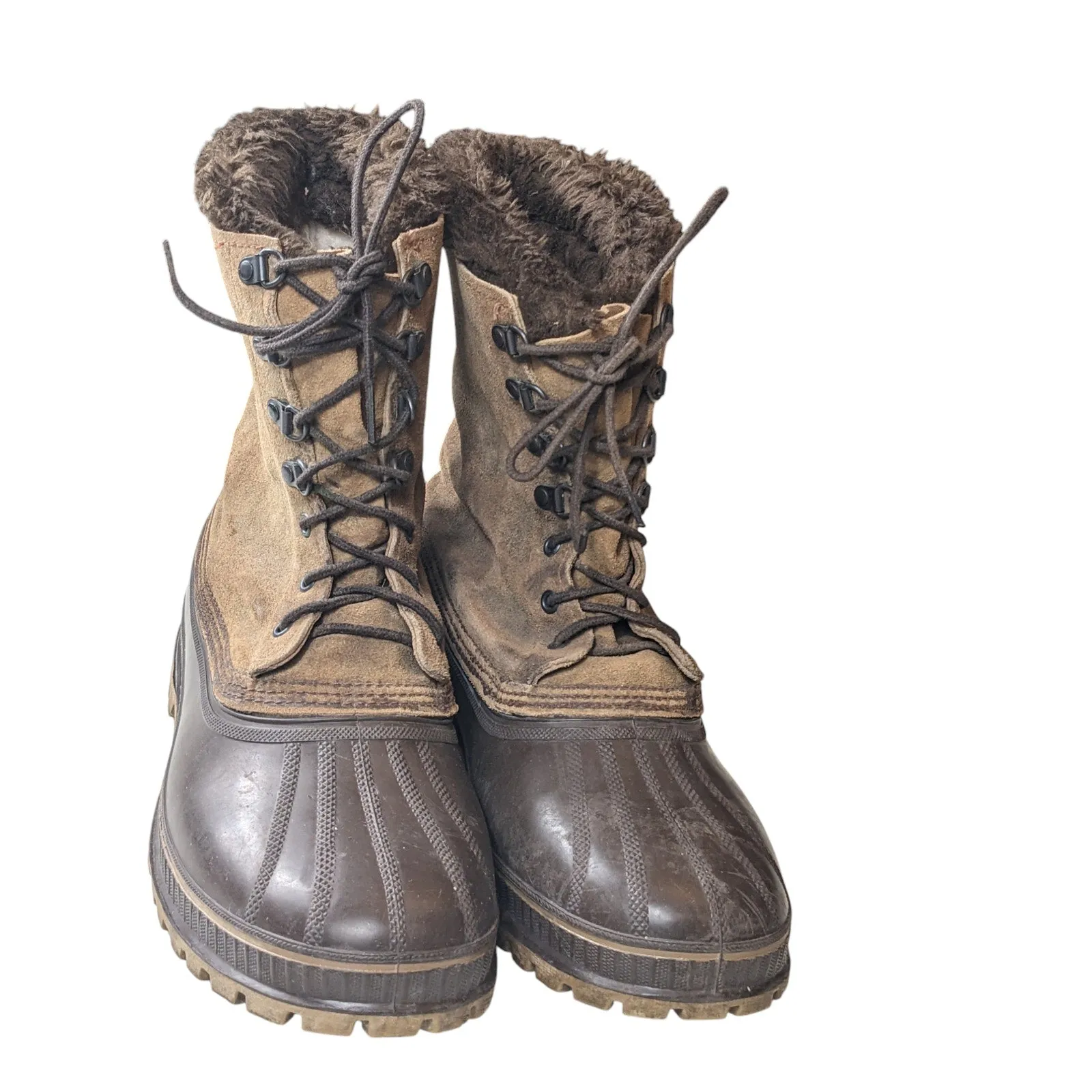 Sorel Winter Boots Mens 12 Kaufman Canada Waterproof Warm Insulated Heavy Duty