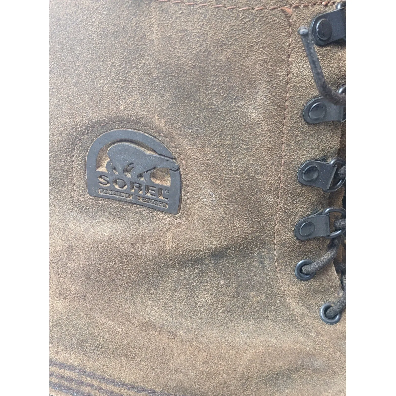 Sorel Winter Boots Mens 12 Kaufman Canada Waterproof Warm Insulated Heavy Duty