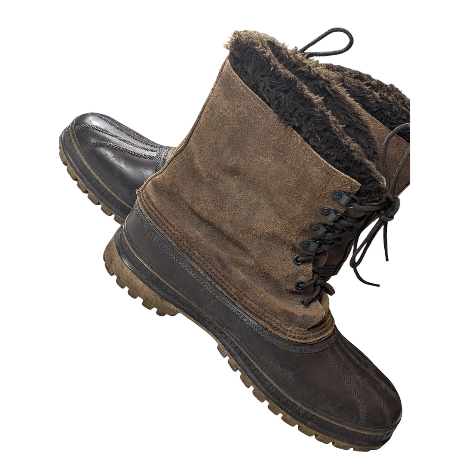 Sorel Winter Boots Mens 12 Kaufman Canada Waterproof Warm Insulated Heavy Duty