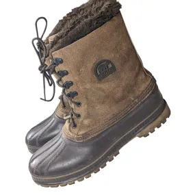 Sorel Winter Boots Mens 12 Kaufman Canada Waterproof Warm Insulated Heavy Duty