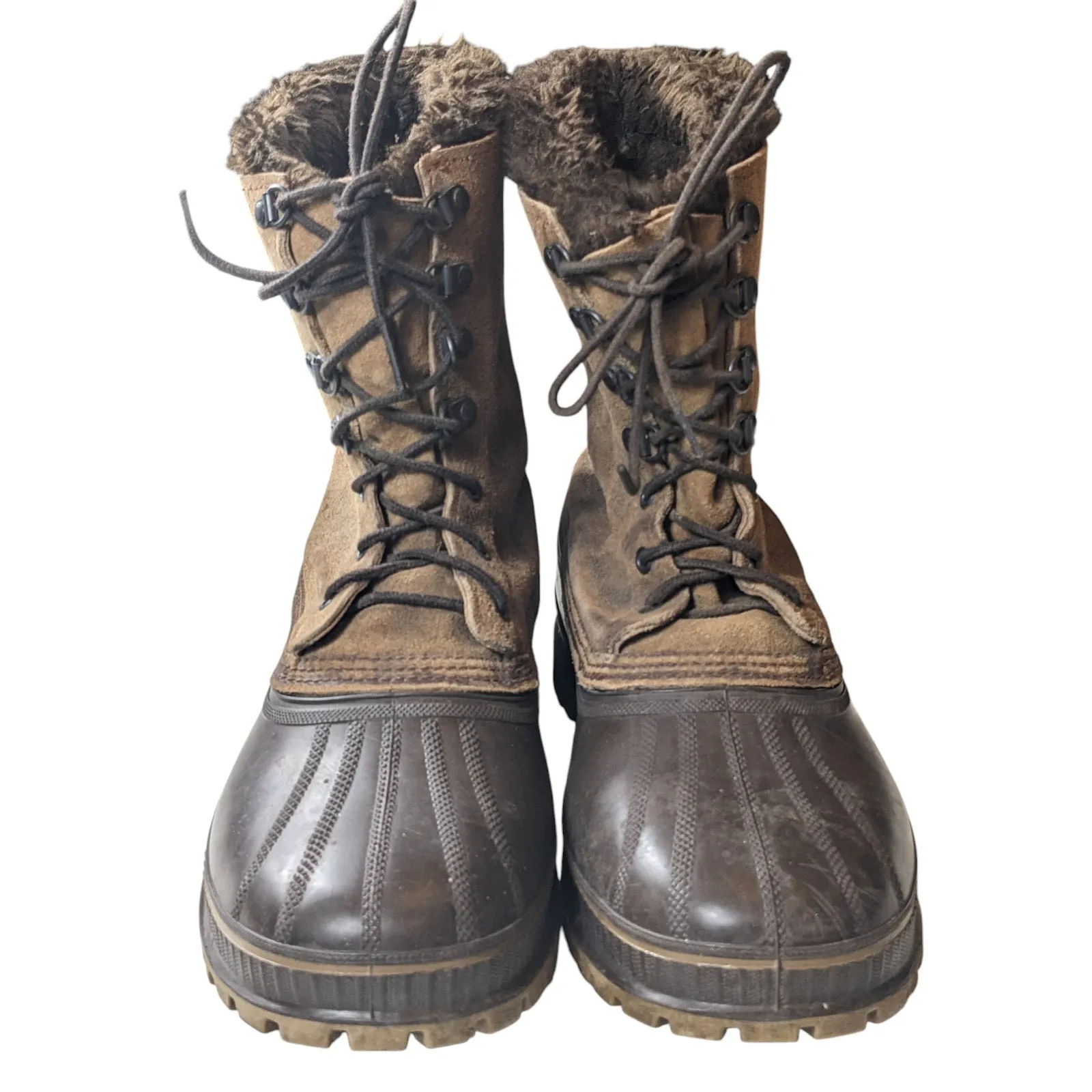 Sorel Winter Boots Mens 12 Kaufman Canada Waterproof Warm Insulated Heavy Duty