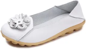 Women's Slip on Shoes Comfortable Peas Shoes Casual Flat Loafers Shoes