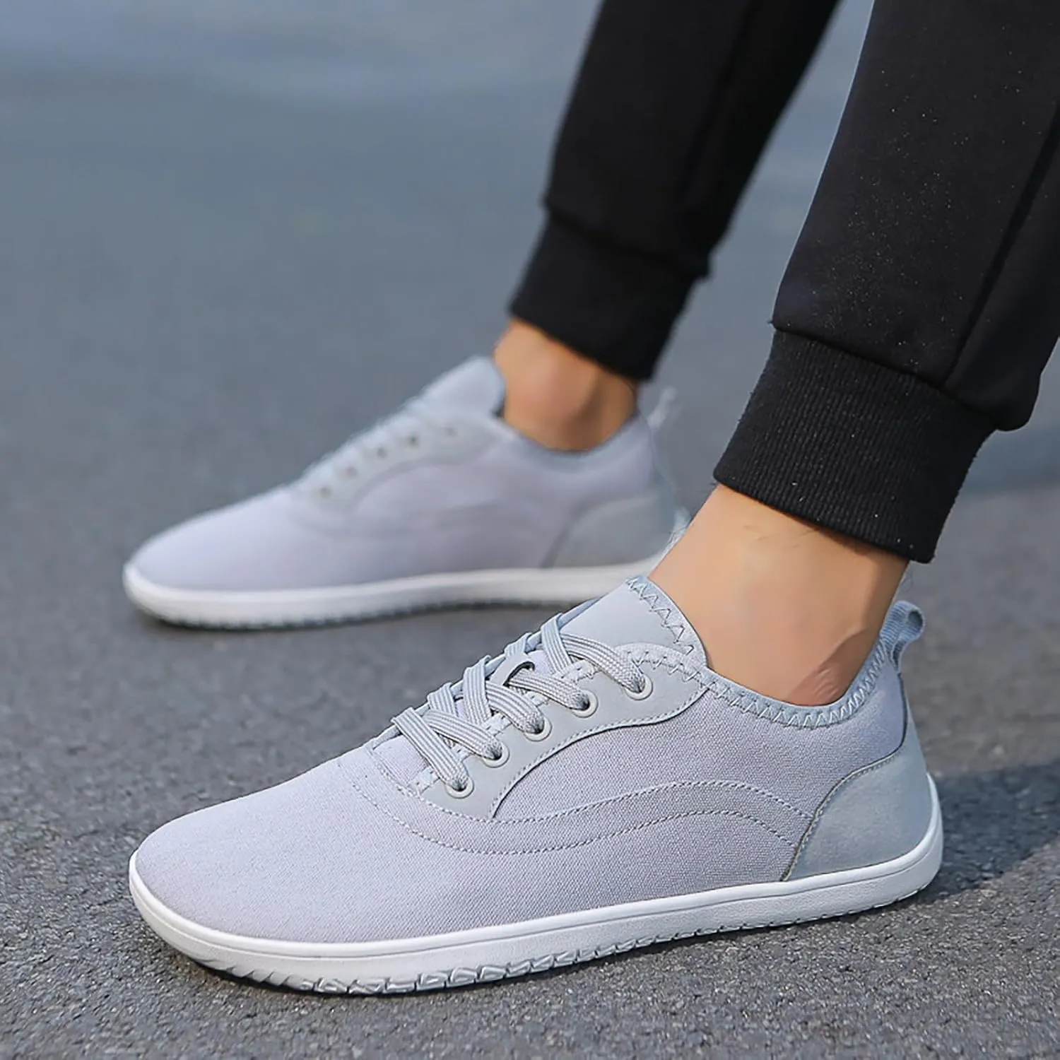 Womens Walking Sneakers Barefoot Shoes Women Men's Wide Minimalist Barefoot Sneakers Loafers for Women Casual Womens Loafers Wide Width Slip On Sneakers Men Wide Width